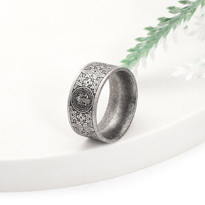 Christianartworkshop Vintage St. Benedict Catholic Ring