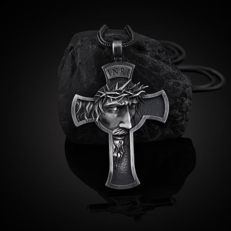 Christianartworkshop Jesus Cross Jewelry Necklace