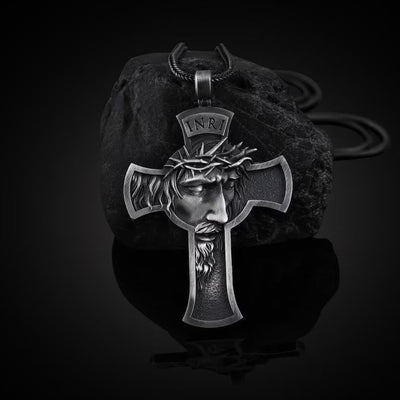 Christianartworkshop Jesus Cross Jewelry Necklace