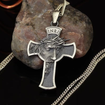 Christianartworkshop Jesus Cross Jewelry Necklace