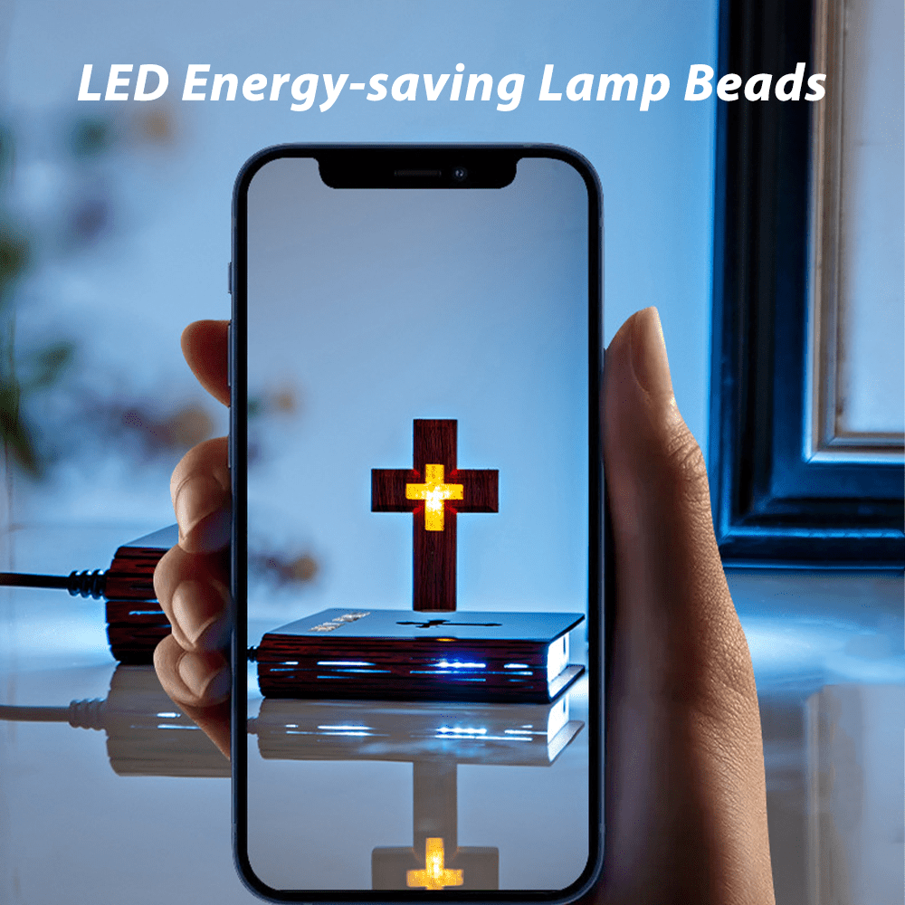 Christianartworkshop Book-base Magnetic Levitation Cross Ornament