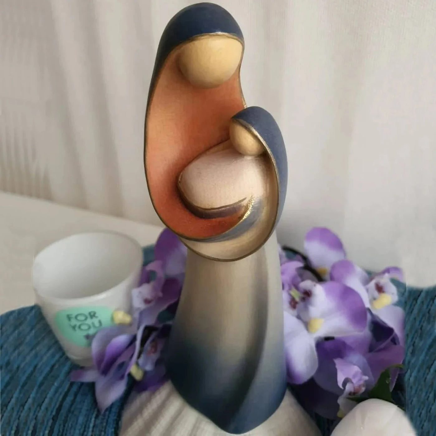 Christianartworkshop Holy Family Nativity Figurine-Virgin and Child