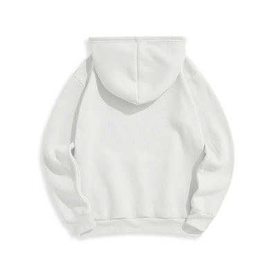 Christianartworkshop Classic Style Saint Figure Hands Open Praying Fleece Lined Polyester Hoodie