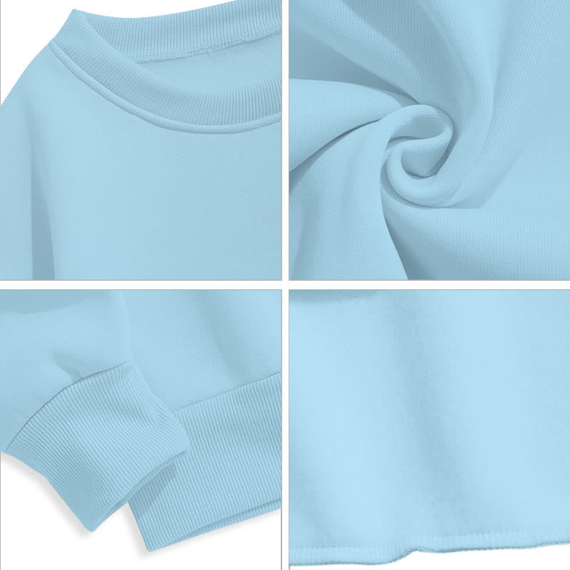 Christianartworkshop Classic Colored Style Reformed Christian Faith Fleece Lined Polyester Sweatshirt