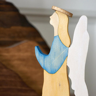 Christianartworkshop Modern Style Colorful Crafted Blessed Resurrection Of Jesus Christ Wooden Ornaments