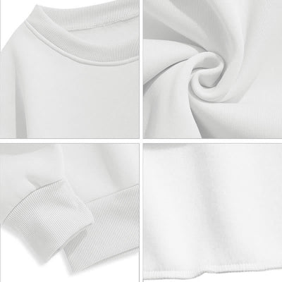 Christianartworkshop Classic Colored Style St. Benedict Figure Emblem Fleece Lined Polyester Sweatshirt