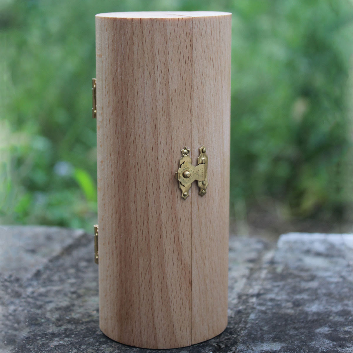 Christianartworkshop Classic Style Openable Wooden Cylinder Jesus Figure Desktop Decorations Ornament