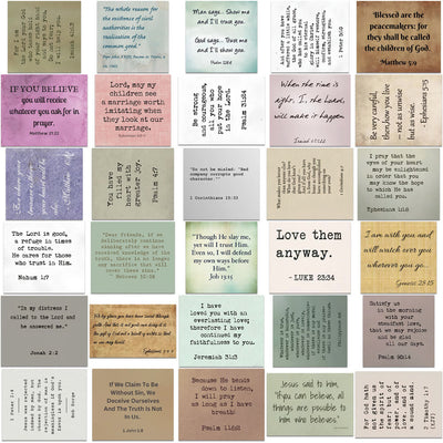 Christianartworkshop Classic Bible Verse Inspiring Quotes Faith Decoration Stickers
