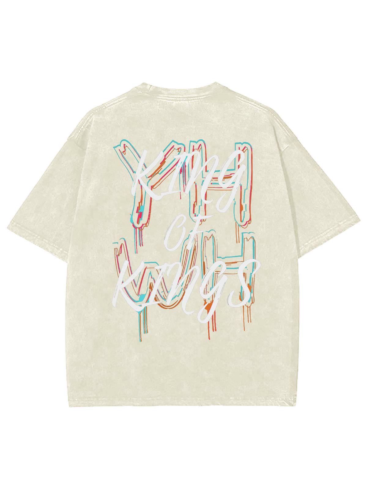 Christianartworkshop King Of Kings Unisex Washed T-shirt