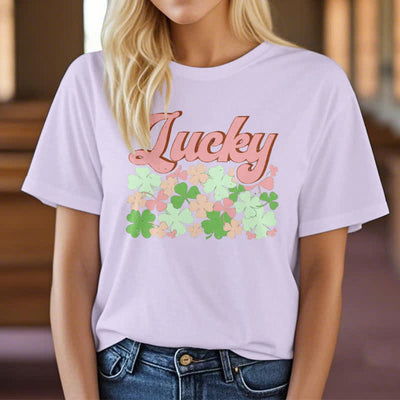 Christianartworkshop Embrace the Luck of the Irish Faith-Inspired T-Shirt