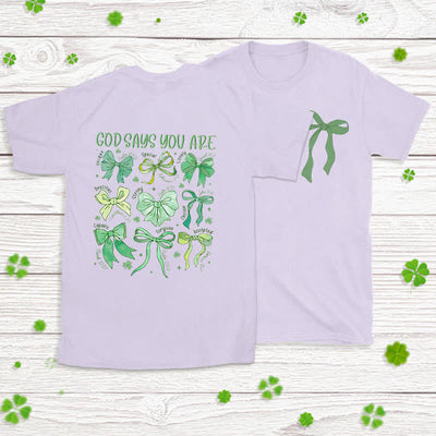 Christianartworkshop Threads of Faith Symbols of Blessing Faith-Inspired T-Shirt