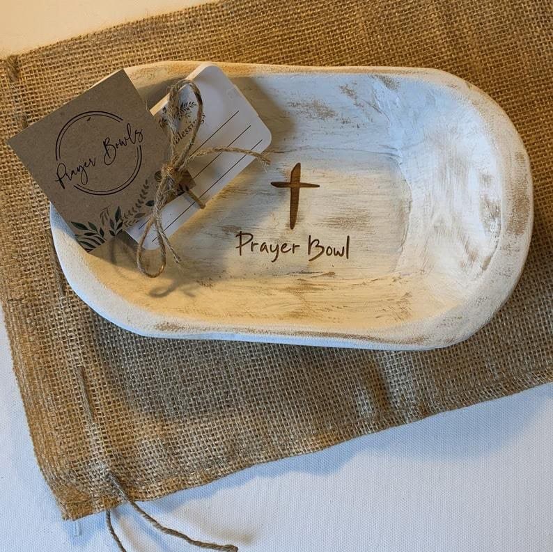 Christianartworkshop Faithful Reflections Prayer Bowl: Hold Your Prayers Close to Heart