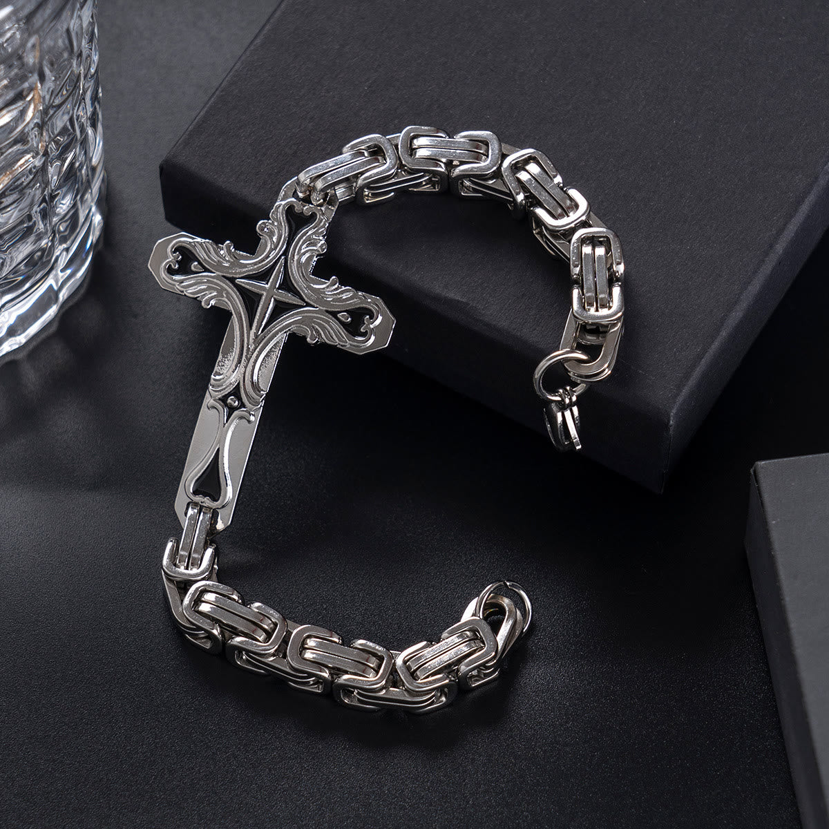 FREE Today: Iron & Faith Men's Bracelet: Strength and Redemption in Every Link