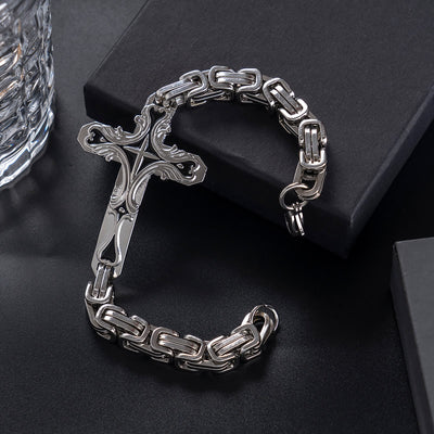 FREE Today: Iron & Faith Men's Bracelet: Strength and Redemption in Every Link