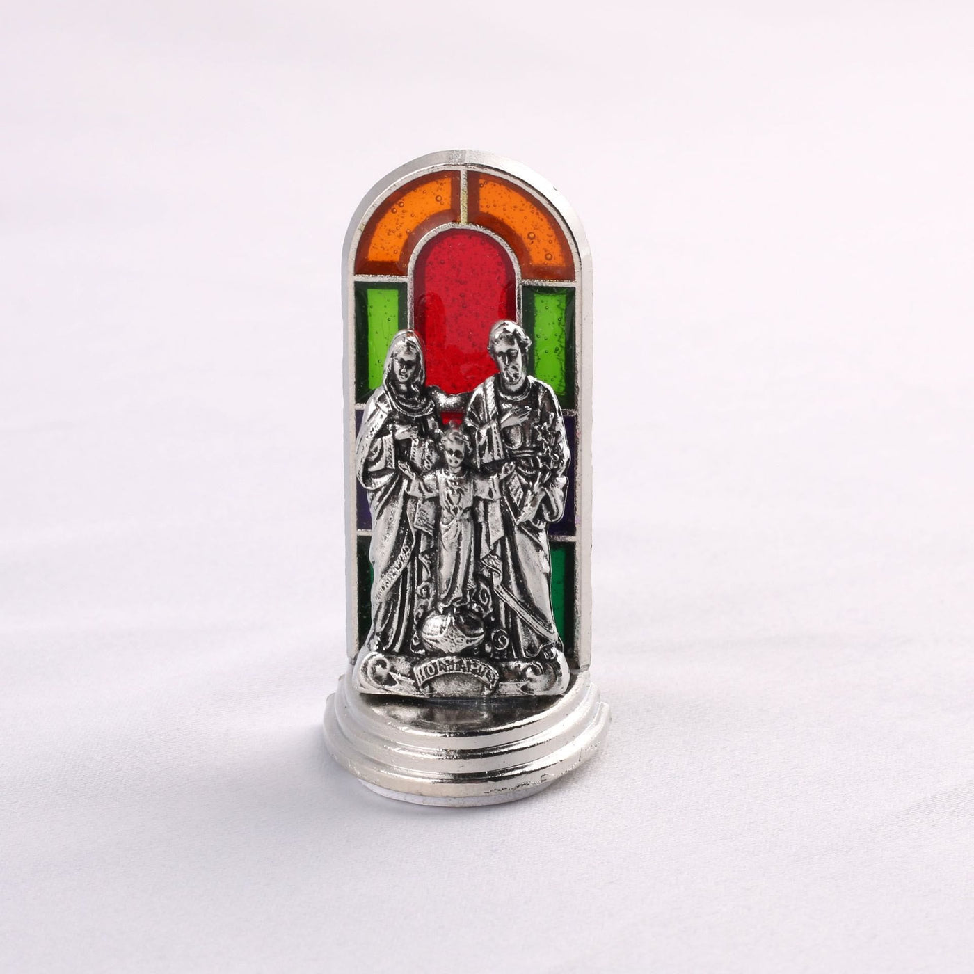 FREE Today: 6pcs/set Church Stained Glass Style Saint Icon Divine Grace Statue Dekstop Ornament