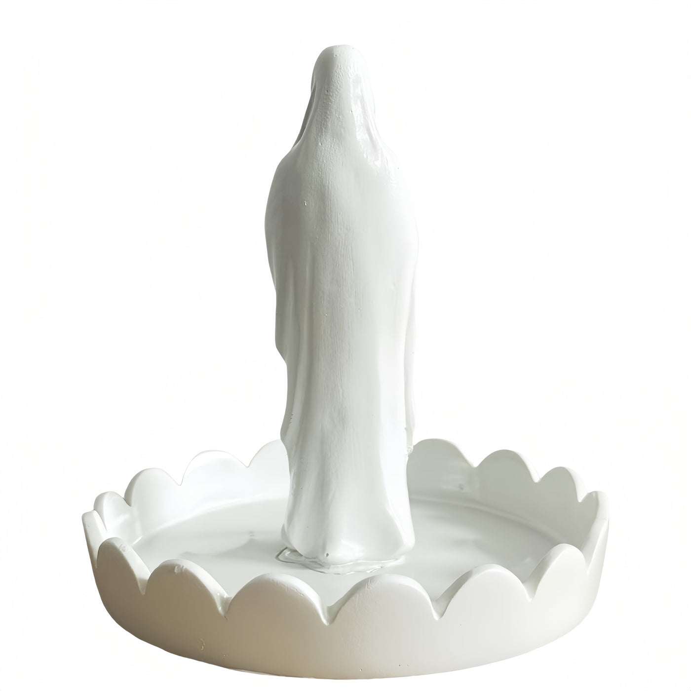 Christianartworkshop Our Lady Resin Rosary Holder Container: Supporting Holy Objects and Placing the Soul