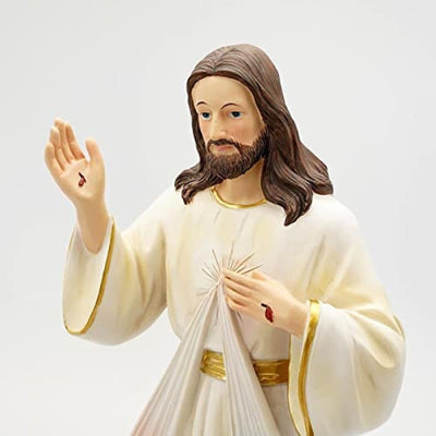 Christianartworkshop Jesus Divine Mercy Desktop Ornament: Spreading the Light of Salvation