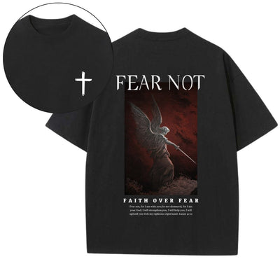 Christianartworkshop "FEAR NOT" Short Sleeve T-shirt