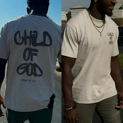 Christianartworkshop "CHILD OF GOD" Washed T-Shirt