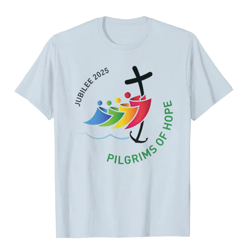 Christianartworkshop Jubilee 2025 - Pilgrims of Hope T-Shirt