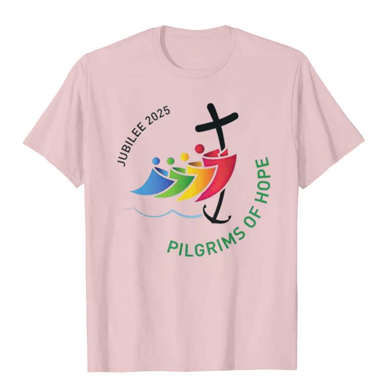 Christianartworkshop Jubilee 2025 - Pilgrims of Hope T-Shirt