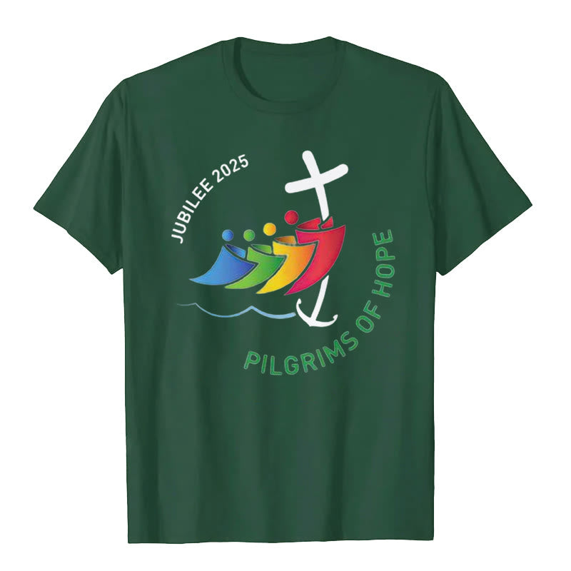 Christianartworkshop Jubilee 2025 - Pilgrims of Hope T-Shirt