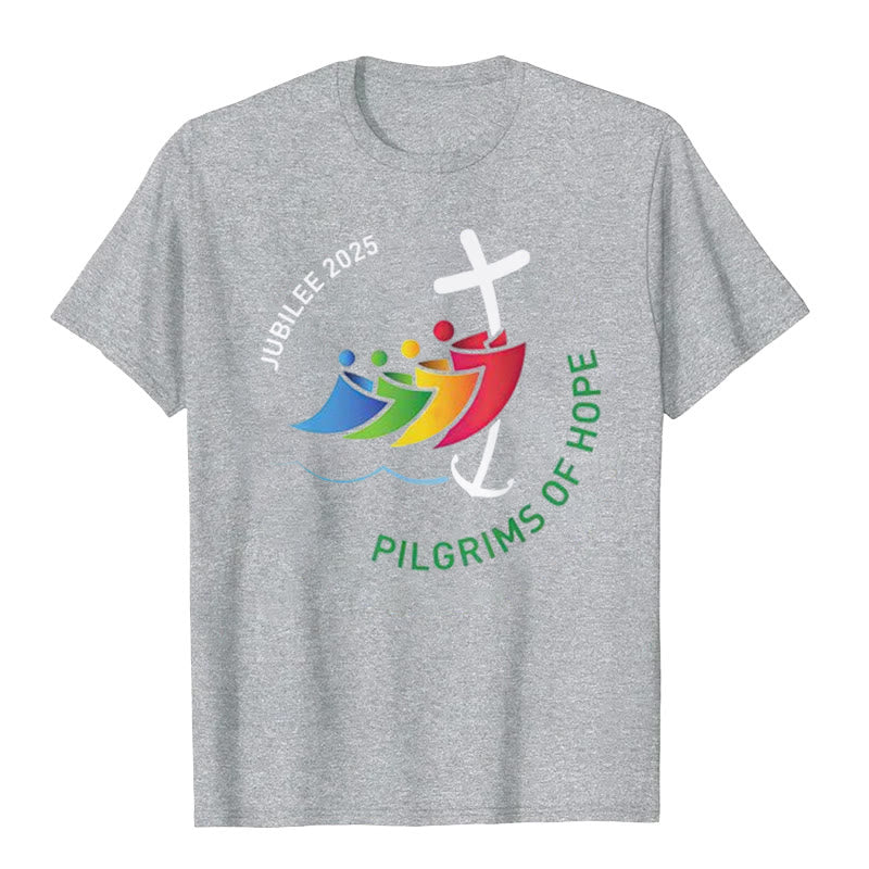 Christianartworkshop Jubilee 2025 - Pilgrims of Hope T-Shirt