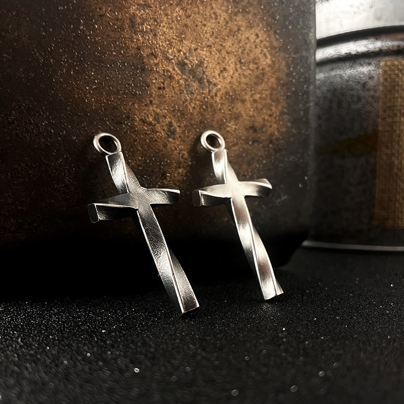 Christianartworkshop 999 Sterling Silver Cross Necklace: A Touch of Elegant Edge