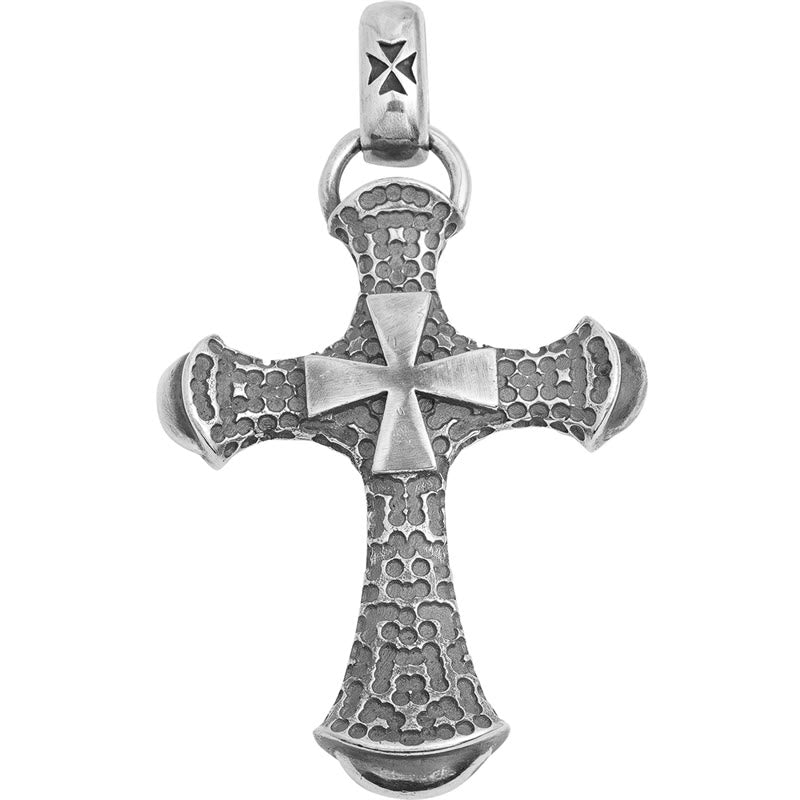 Christianartworkshop 925 Sterling Silver Classic & Vintage Crucifix Necklace: Blending Historical Aesthetics with Modern Craftsmanship