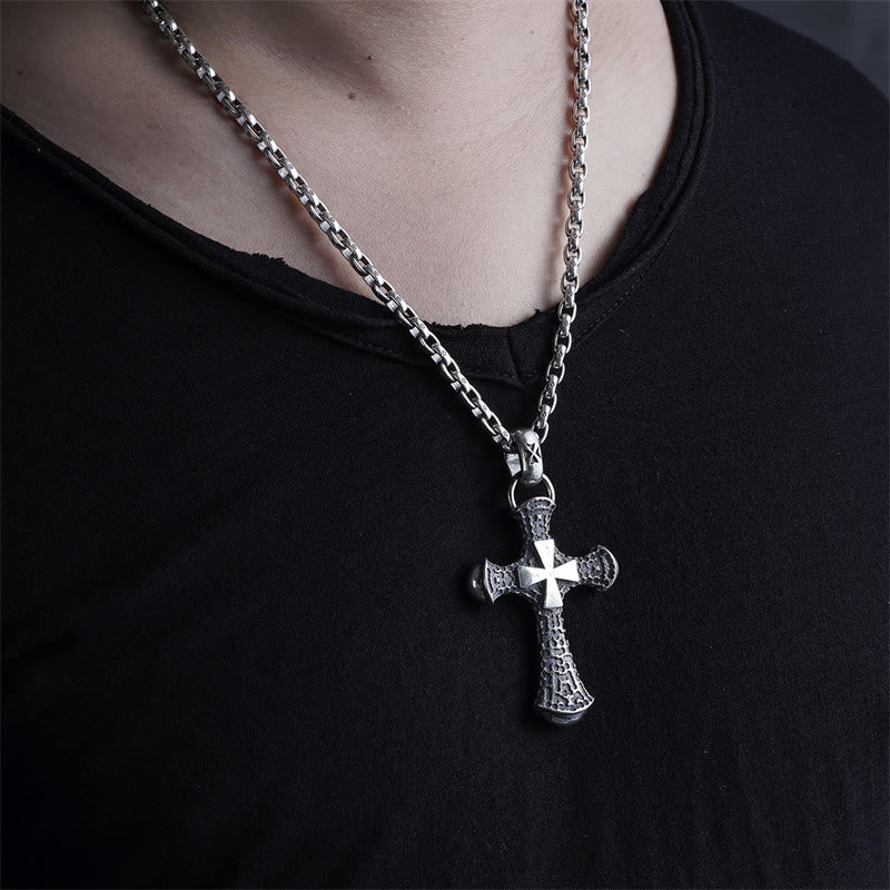 Christianartworkshop 925 Sterling Silver Classic & Vintage Crucifix Necklace: Blending Historical Aesthetics with Modern Craftsmanship