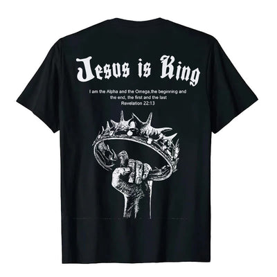 Christianartworkshop Jesus is King T-shirt