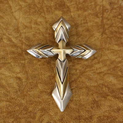 Christianartworkshop 925 Sterling Silver Vintage & Classic Cross Necklace: A Modern Interpretation of the Sacred Sigil