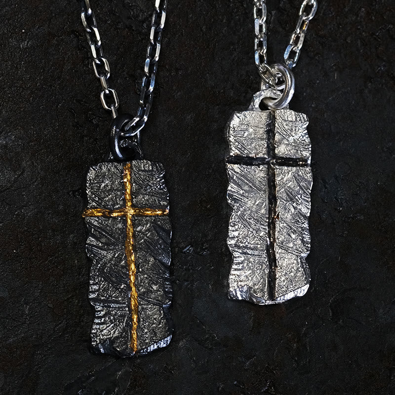 Christianartworkshop 999 Sterling Silver Vintage & Classic Cross Necklace: Symbol of Faith with Retro Allure