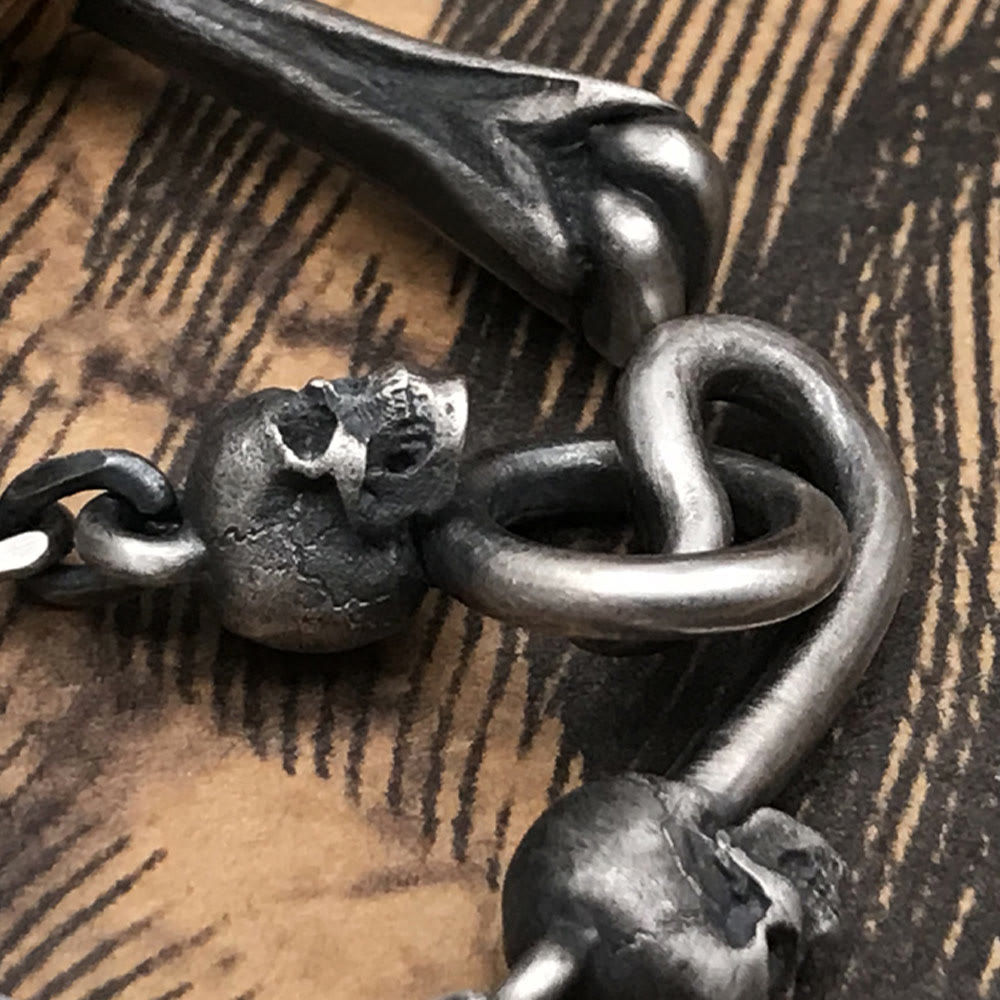 Christianartworkshop 925 Sterling Silver Minimalist Cross - Bone Necklace: Religious Emblem of Modern Spirituality