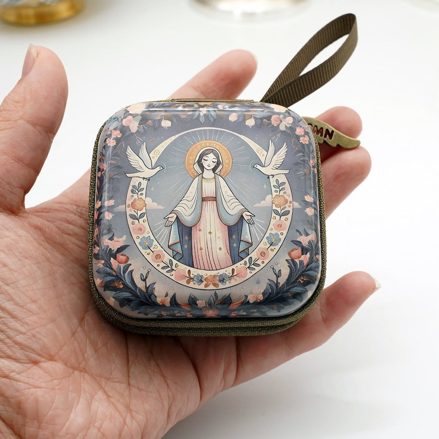 FREE Today: 9 Patterns Cartoon Style Square Rosary Cases: A Beautiful Blend of Faith and Function