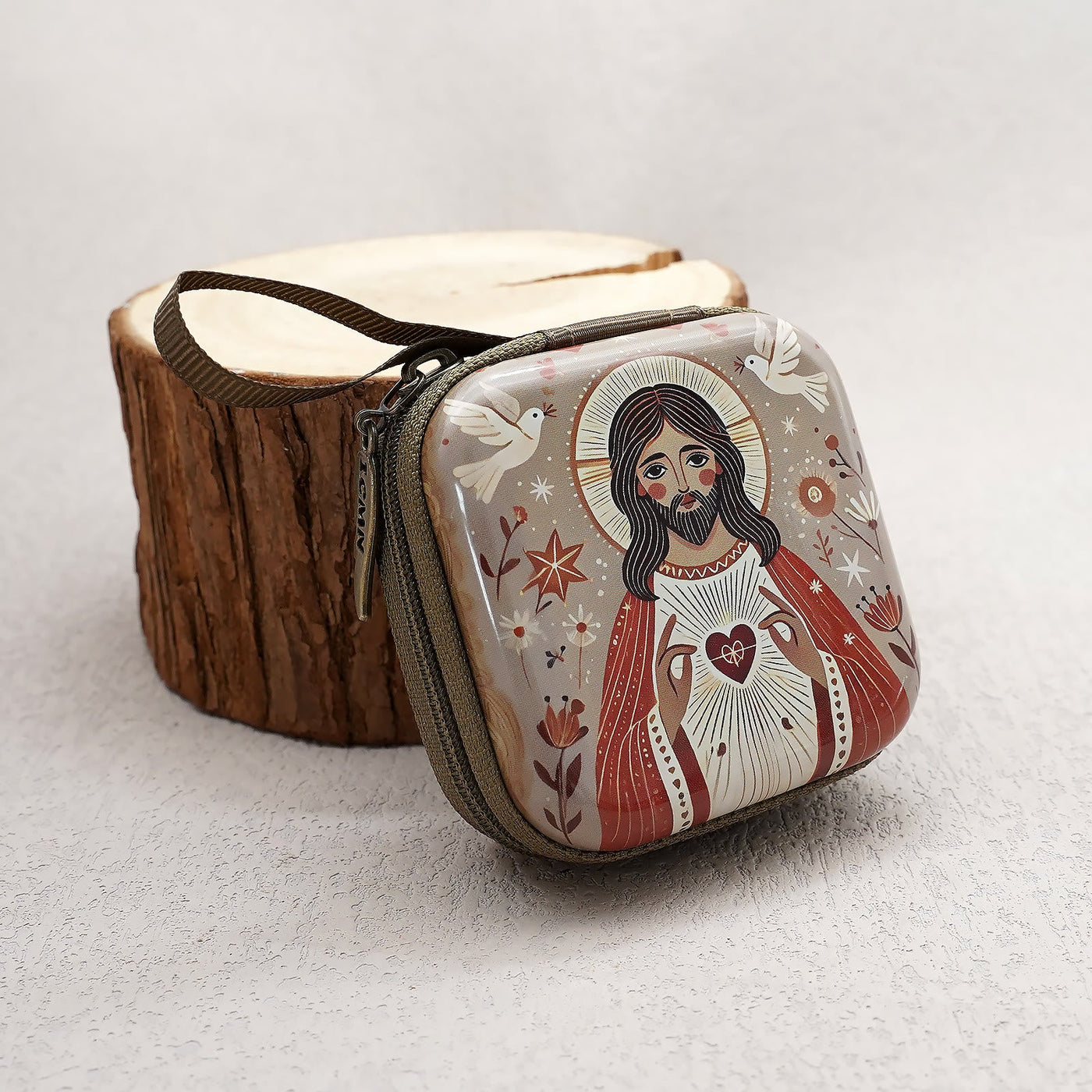 FREE Today: 9 Patterns Cartoon Style Square Rosary Cases: A Beautiful Blend of Faith and Function