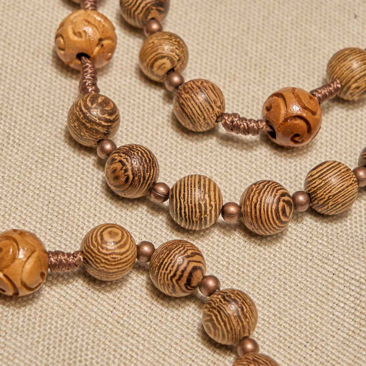 Christianartworkshop Divine Olive Wood Rosary Adorned with St. Benedict Medal & Crucifix: Sacred Devotion