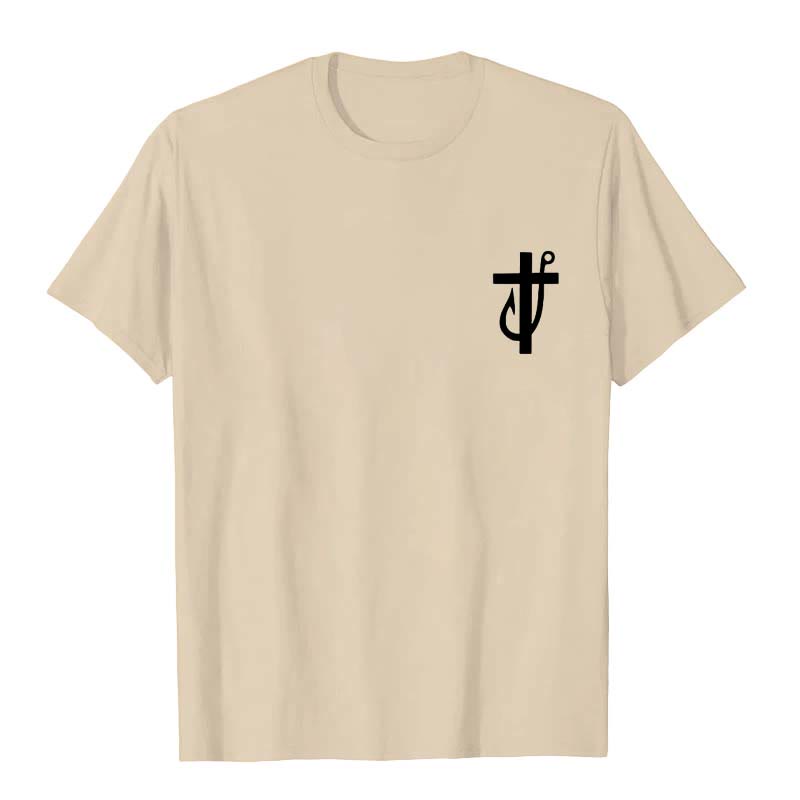 Christianartworkshop Jesus Made Me A Fisherman Mark 1:17 Unisex T-shirt