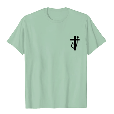 Christianartworkshop Jesus Made Me A Fisherman Mark 1:17 Unisex T-shirt