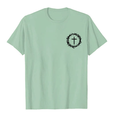 Christianartworkshop A Lot Can Happen In 3 Days Thorn Crown Cross Unisex T-shirt