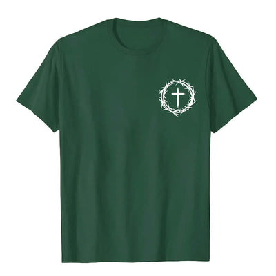 Christianartworkshop A Lot Can Happen In 3 Days Thorn Crown Cross Unisex T-shirt