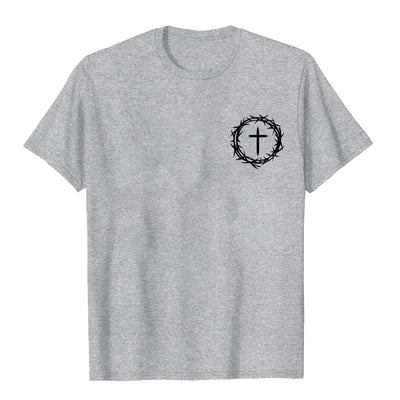 Christianartworkshop A Lot Can Happen In 3 Days Thorn Crown Cross Unisex T-shirt