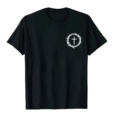 Christianartworkshop A Lot Can Happen In 3 Days Thorn Crown Cross Unisex T-shirt