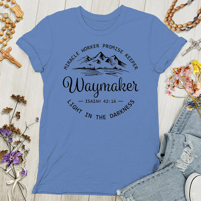 Christianartworkshop Waymaker Inspirational Women's T-shirt