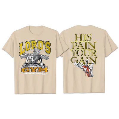 Christianartworkshop His Pain Your Gai T-shirt