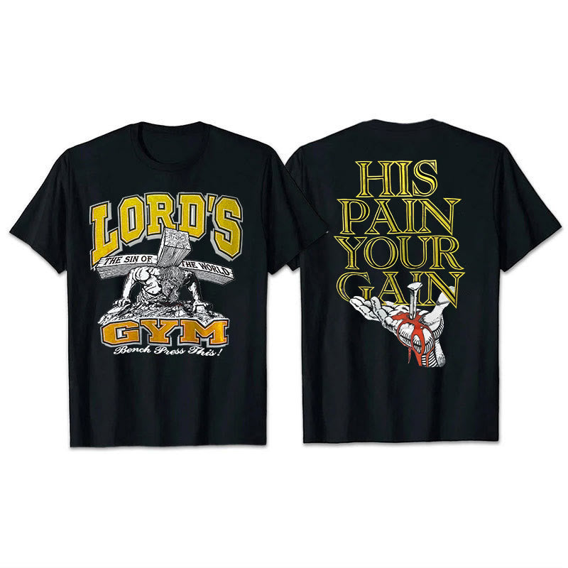 Christianartworkshop His Pain Your Gai T-shirt