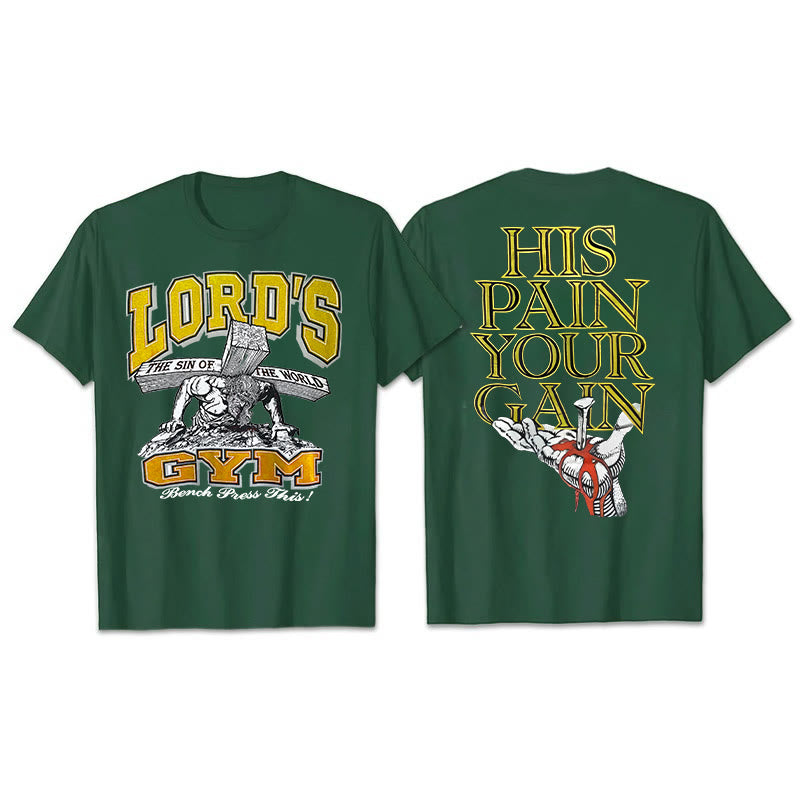 Christianartworkshop His Pain Your Gai T-shirt