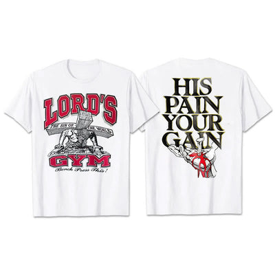 Christianartworkshop His Pain Your Gai T-shirt