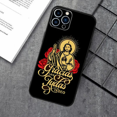 Christianartworkshop Holy Jesus Classic Art Phone Case: Sacred Design and Peace