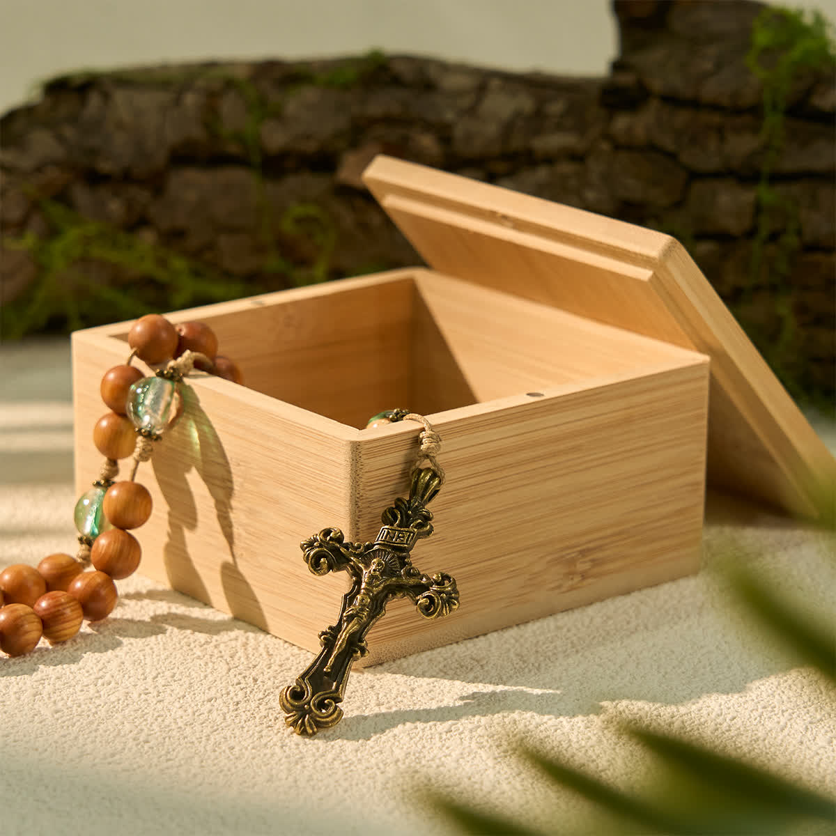 Christianartworkshop Sacred Rosary Wood Gift Box
